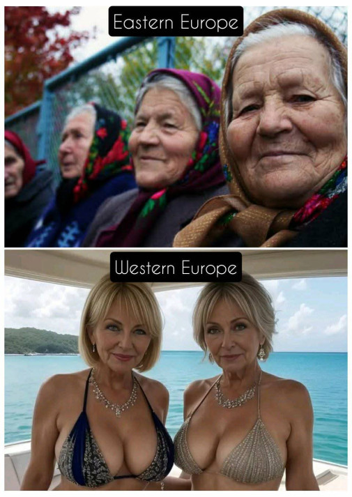 Dezole maju radi slobodu co prisla z vychodu