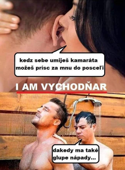 Nie pod čerešňou ale pod sprchou
